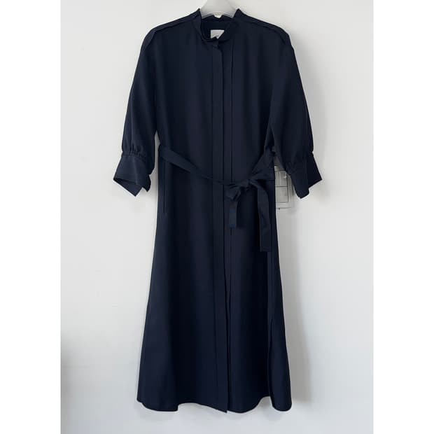 구호 KUHO 벨티드 미디 원피스