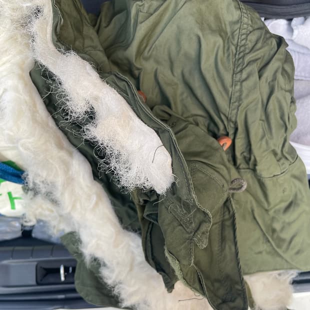 m65og 오리지널 개파카 피쉬테일 후드