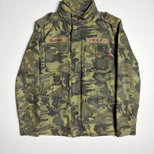 디아프바인 카모플라쥬 M65 필드 자켓 R1323