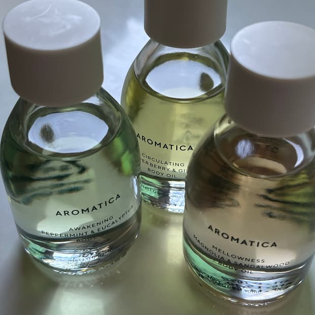 (새상품/일괄) 아로마티카 바디오일 30ml 3개