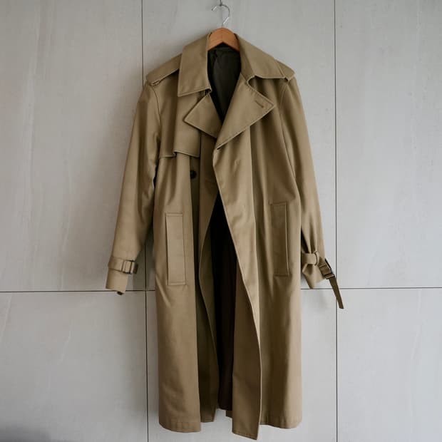 띠어리 남성 트렌치 코트