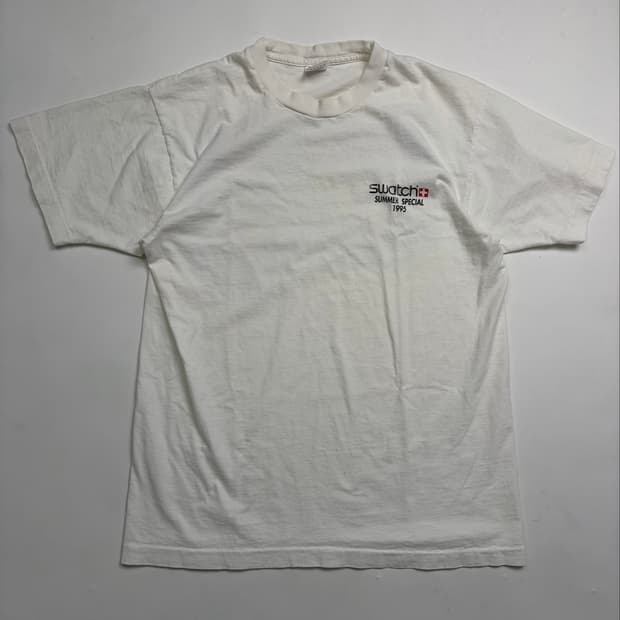 90s Swatch Promo Tee (white)