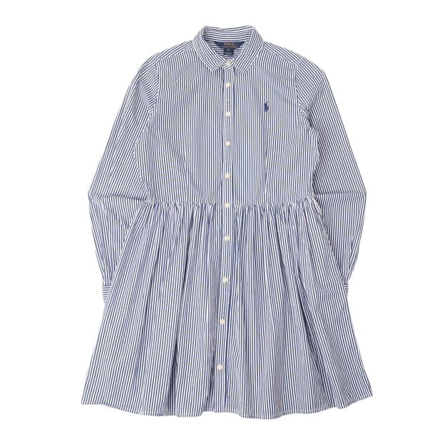 폴로 랄프로렌 블루 스트라이프 원피스