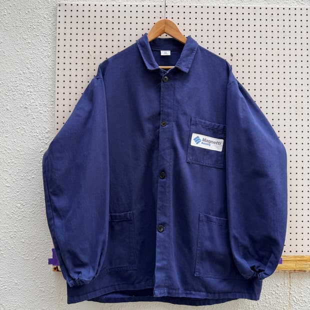 90s ITALIAN OVERSIZED WASHED 빈티지유로워크자켓