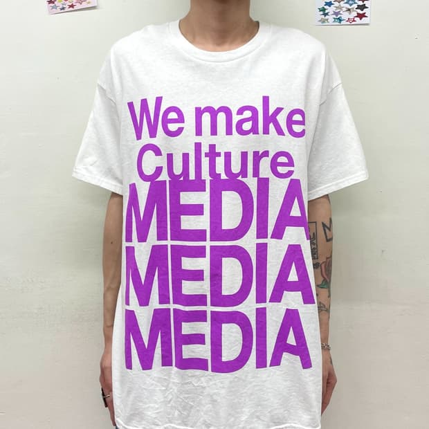 WE MAKE CULTURE MEDIA Rabbit T-shirt