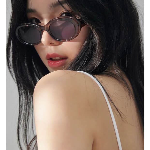 KOOK 오드 선글라스 크리스탈브라운