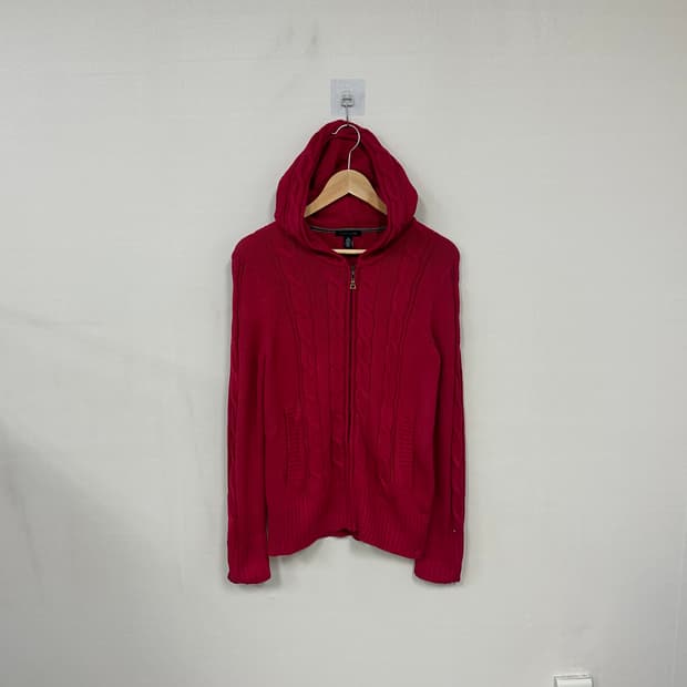 타미힐피거 니트집업M