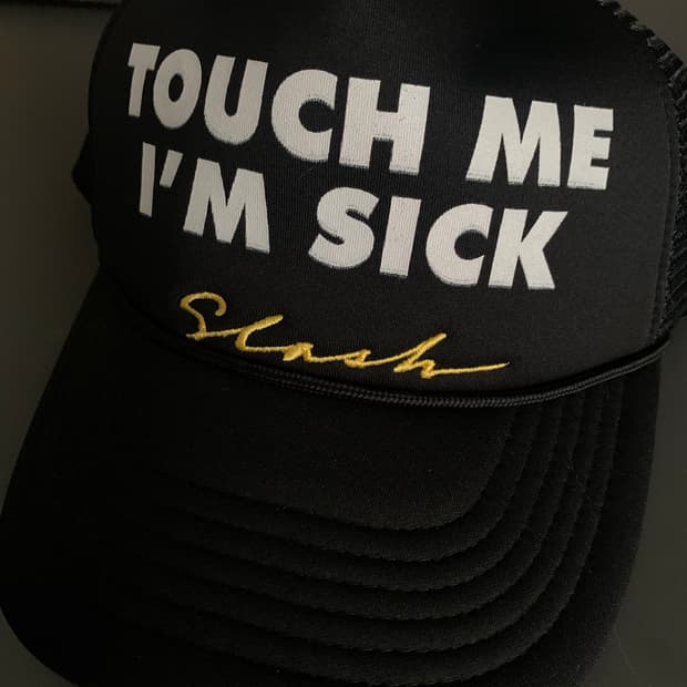 MUDD HONEY SLASH CAP(BLK)