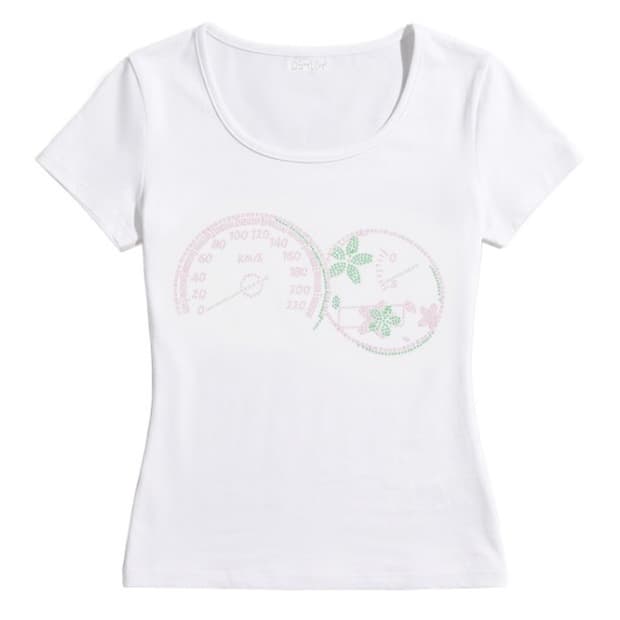 오스하이 petal speed tee white
