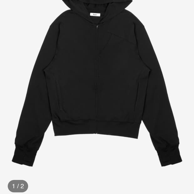 Asien 후드집업 블랙 2사이즈