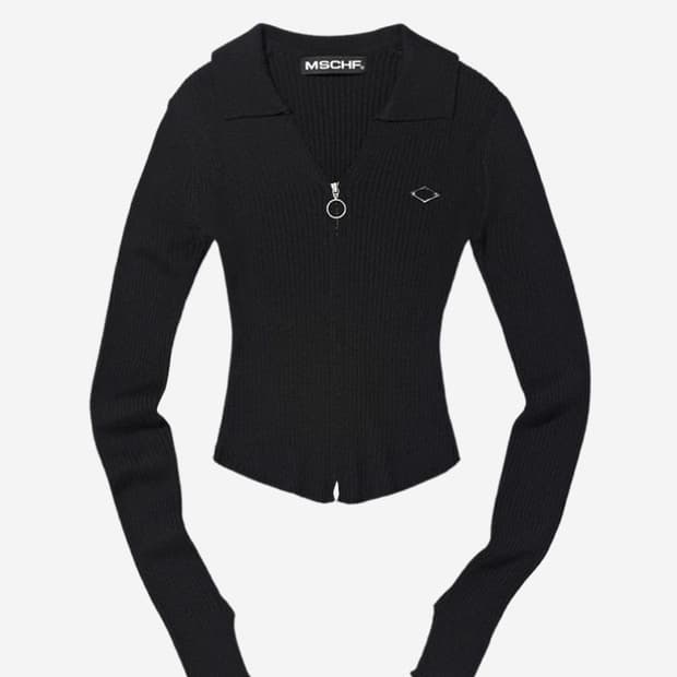 미스치프 니티드 롱슬리브 셔츠