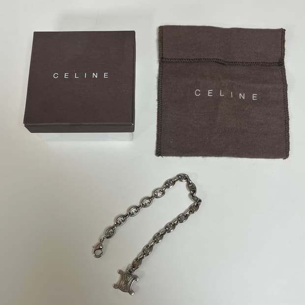 올드 셀린느 팔찌 남녀공용 Celine 브라이슬렛 풀박스