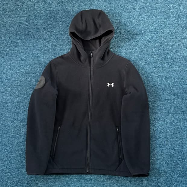 언더아머 플리스 후드집업 XL