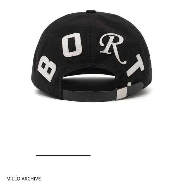 밀로 보르트 덤브 캡 (Black)