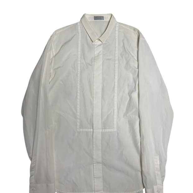 [정품] 디올 옴므 크리스 반 아쉐 스몰 카라 드레스 셔츠 39사이즈