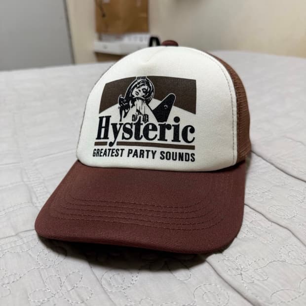 히스테릭글래머 매쉬캡 브라운