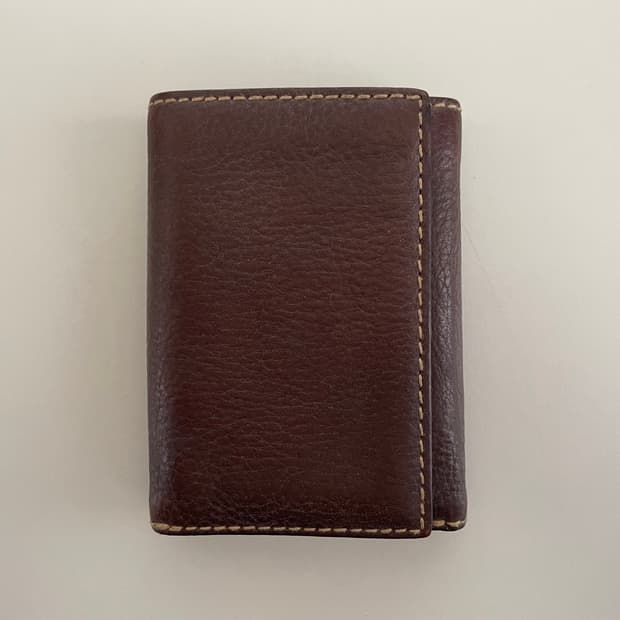 빈티지 리바이스 레더 트리플 폴드 지갑