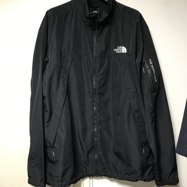 노스페이스 경량 바람막이 자켓 3XL사이즈 (115사이즈) 블랙