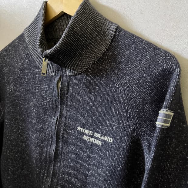 스톤아일랜드 데님 집업 가디건 95 (여성 66-77, 남성 90)