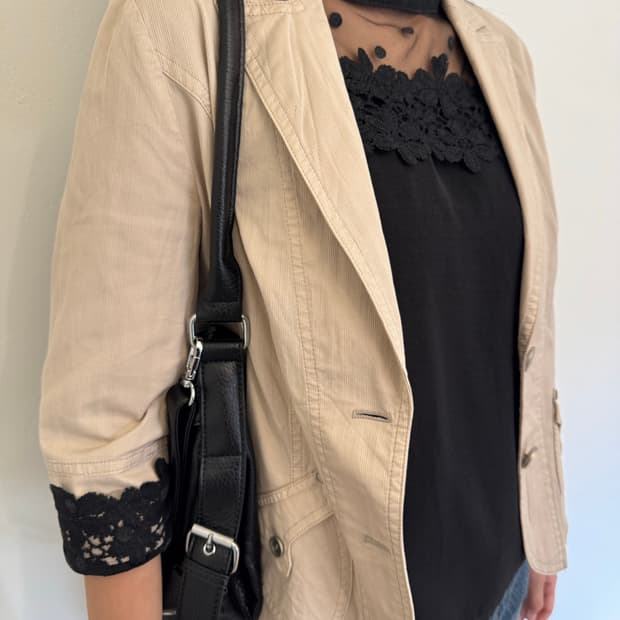 Beige Jacket
