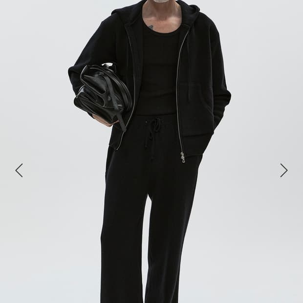 세비지 SAVAGE 캐시미어 니트 팬츠