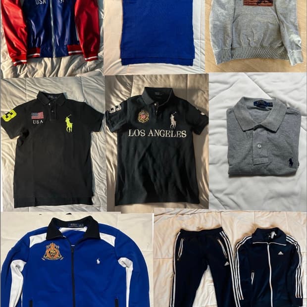 옷 교신(빅포니 카라티, 레이싱자켓..등)