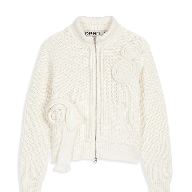 오픈와이와이 니트 집업