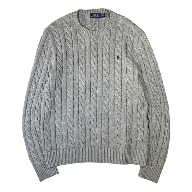폴로 랄프로렌 케이블 니트