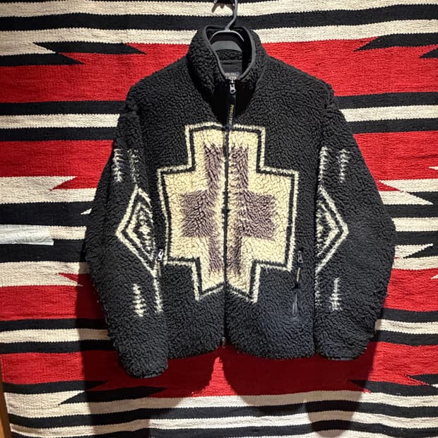 Pendleton boa fleece jacket / 팬들턴 보아 후리스