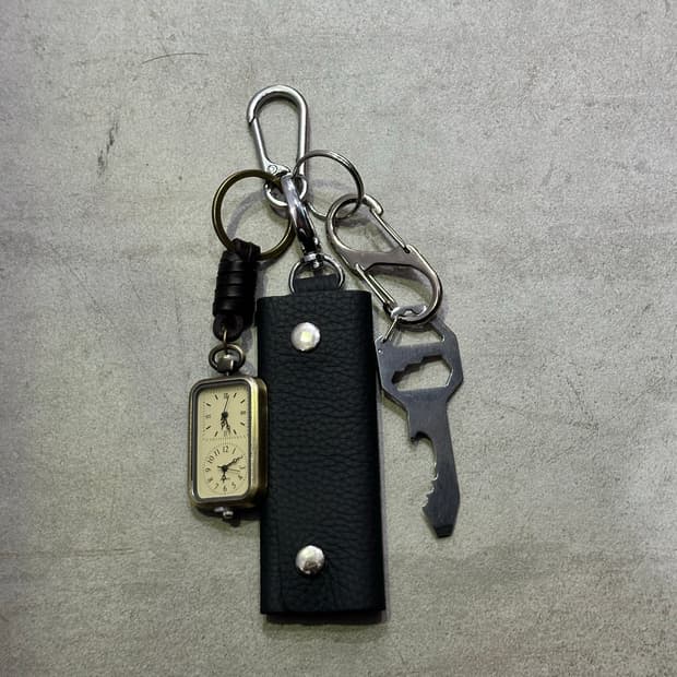 Leather key case - 레더 키케이스 키링