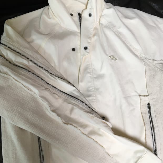 산산기어 어파인 커브 자켓 (Affine Curve) 아이보리 2사이즈