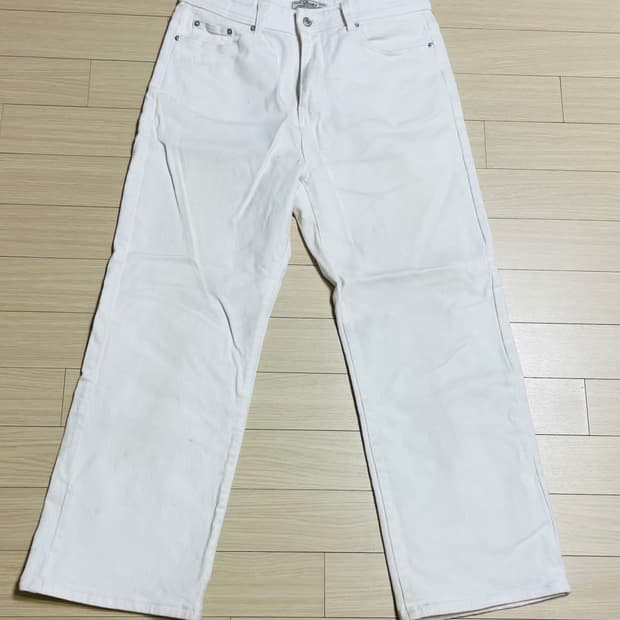 무신사 화이트 팬츠