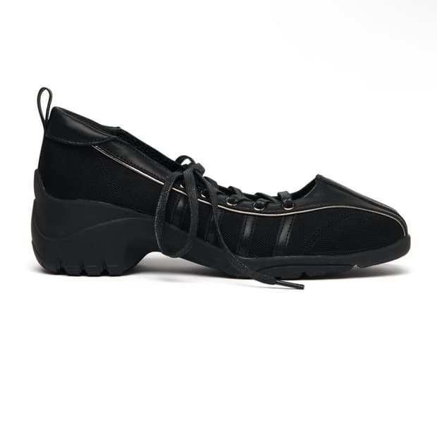 락피쉬 BLISS HEEL LACEUP SNEAKERS BLACK 240