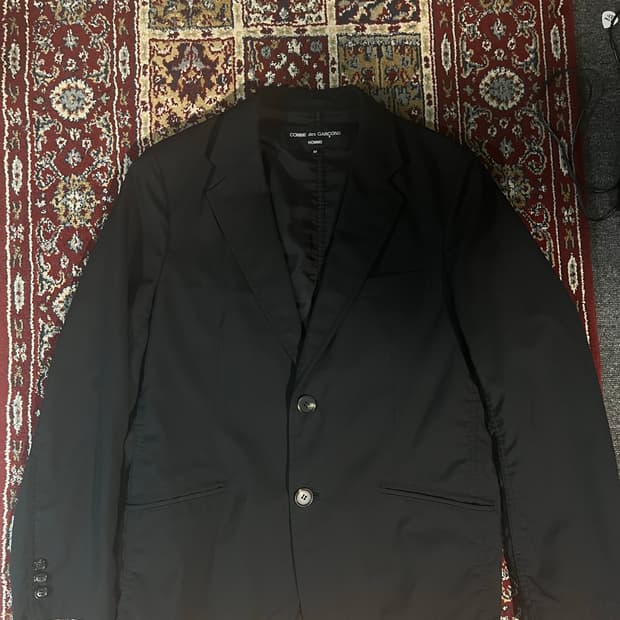 Comme des garcons homme 셔링 자켓 