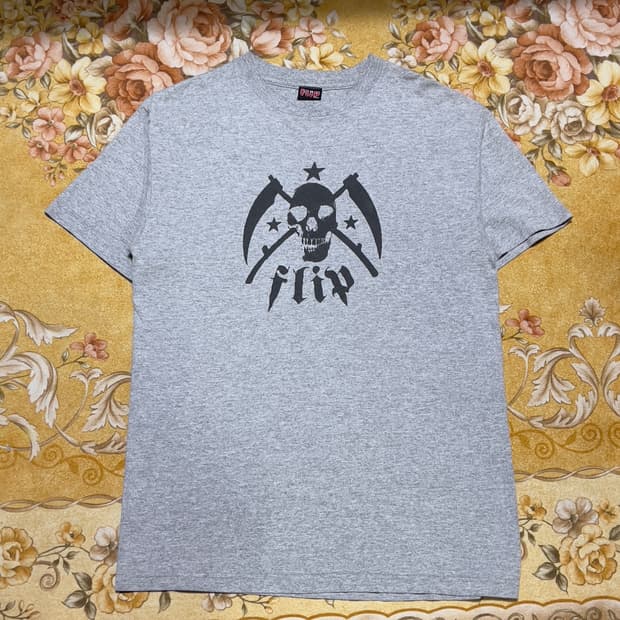 90-00s USA flip skateboards 스케이트보드 티