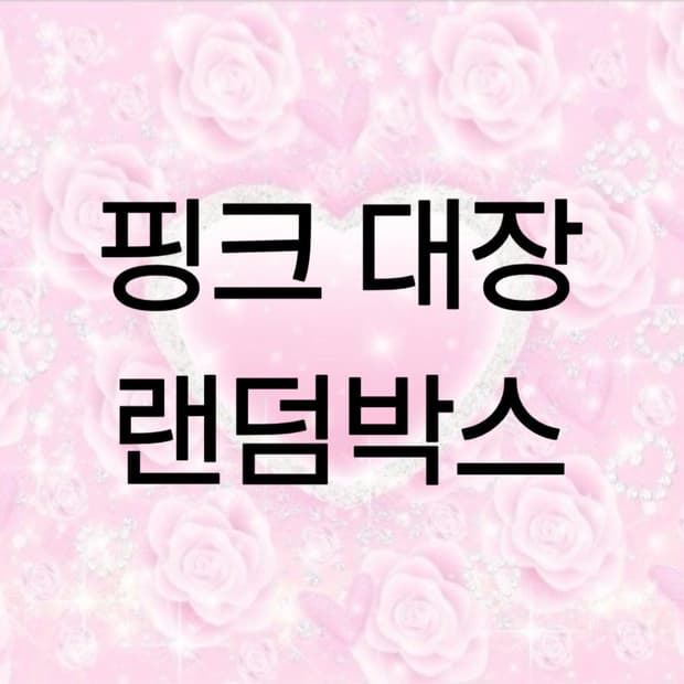 품질보장 스포티 핑크 랜덤박스