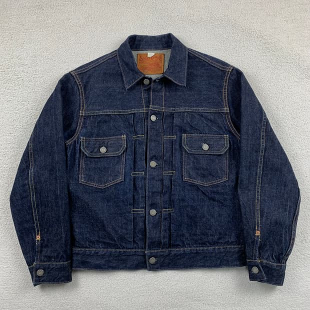 슈가 케인 1953 타입2 데님 트러커 자켓 