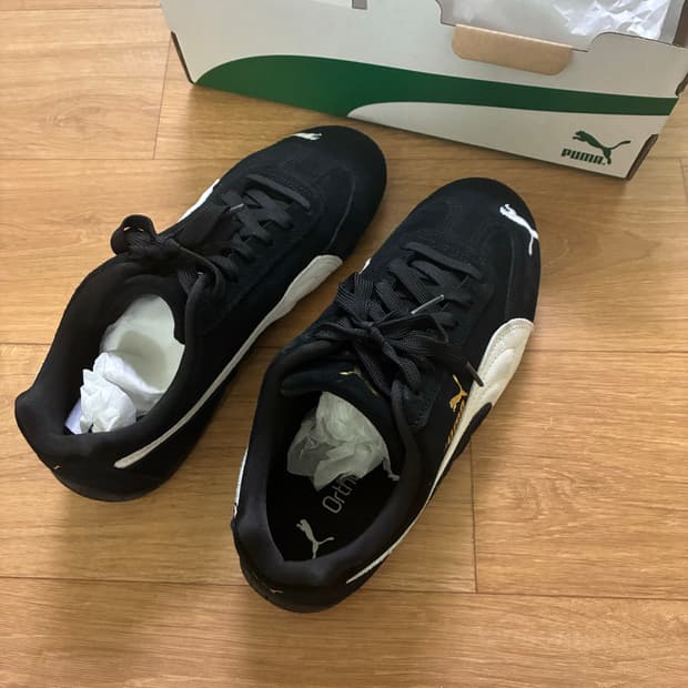 푸마 스피드캣 블랙 235