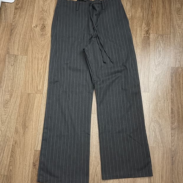 자라 스트라이프 라운지 팬츠