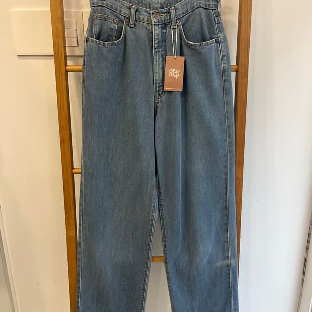 레이디 랭글러(Wrangler) 하이웨스트 와이드 데님 26