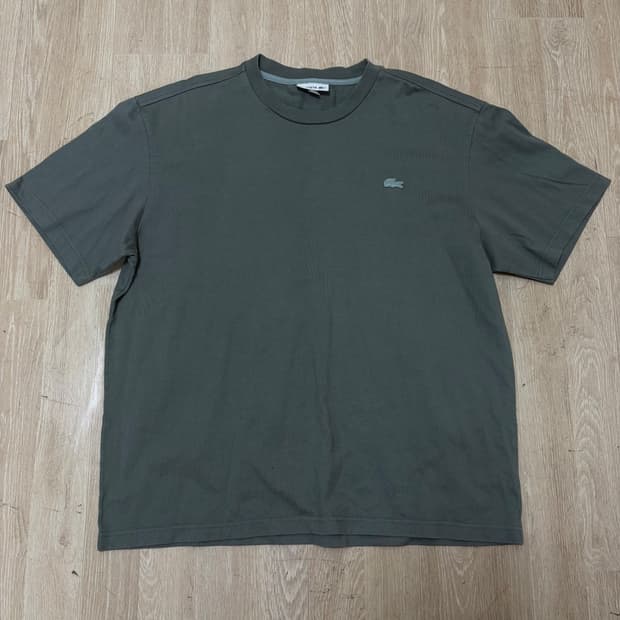 라코스테 남성 베이직 로고 반팔티 XL/105 