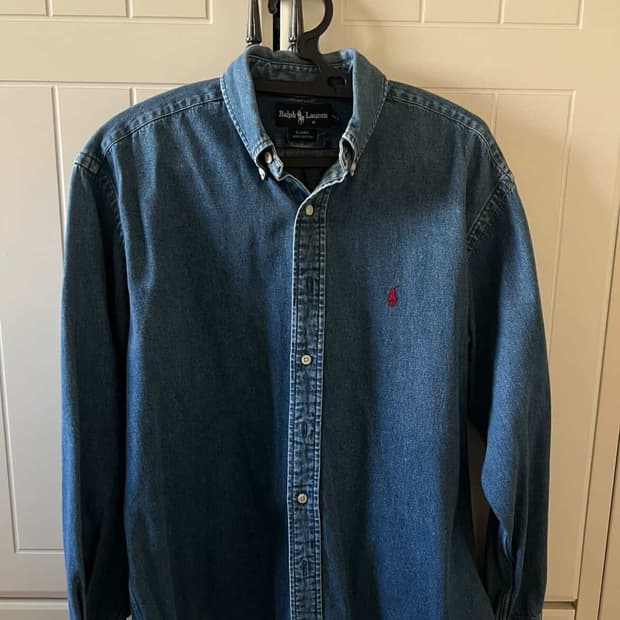 폴로 랄프로렌 데님 셔츠