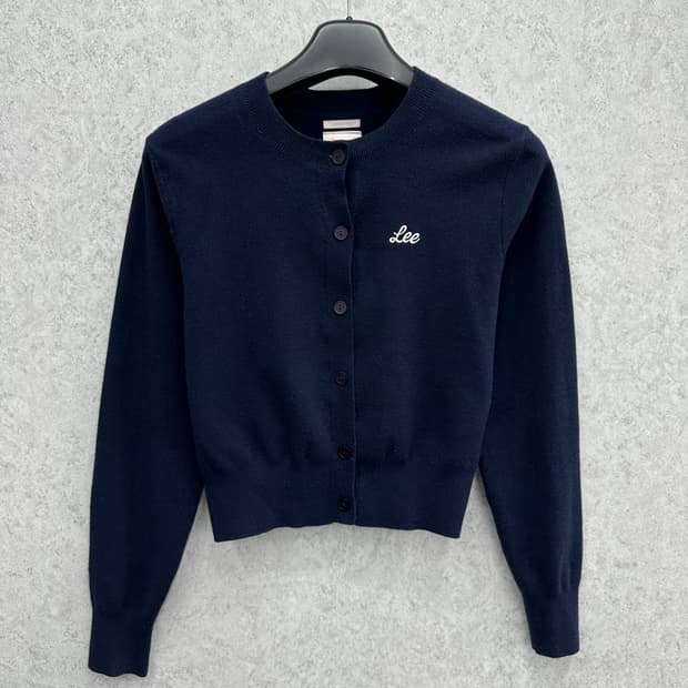 95 Lee 리 여자 숏 니트 가디건