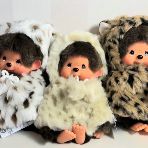 몬치치 호피 망토 화이트