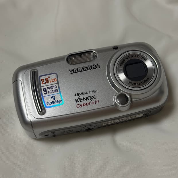 삼성 kenox cyber 410 디지털 카메라 케녹스 410 디카