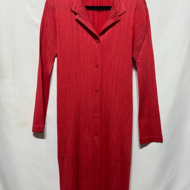 2 이세이미야케 플리츠플리즈 롱 자켓