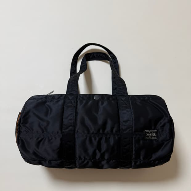 (초미품) PORTER 포터 탱커 더플백 L 블랙 보스턴백