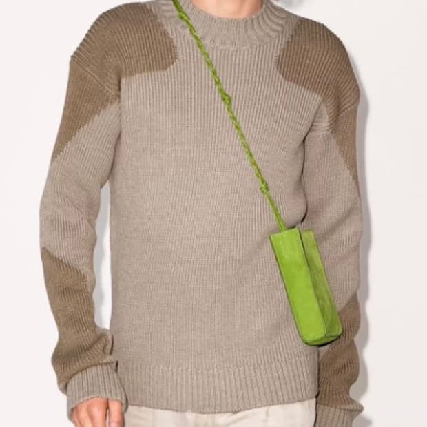 자크뮈스 자카드 메리노 울 니트