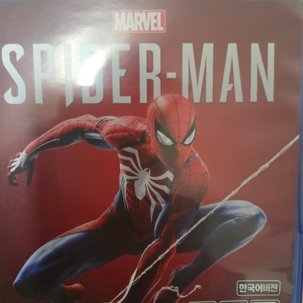 Ps4 스파이더맨 한국어버전(설명서없음)