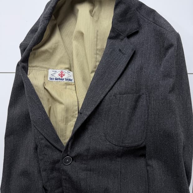 이스트 하버 서플러스 울 자켓 